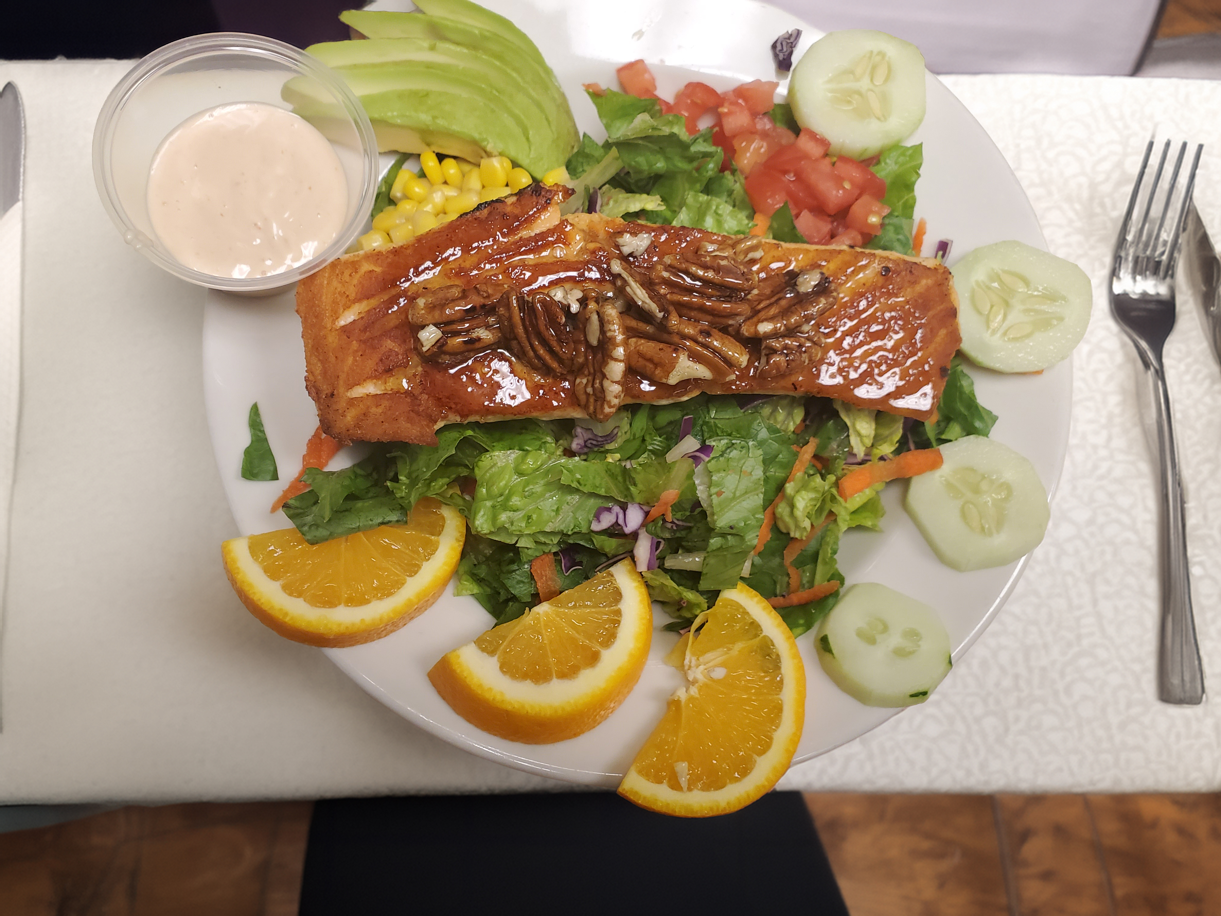 Fresh Salmon Salad